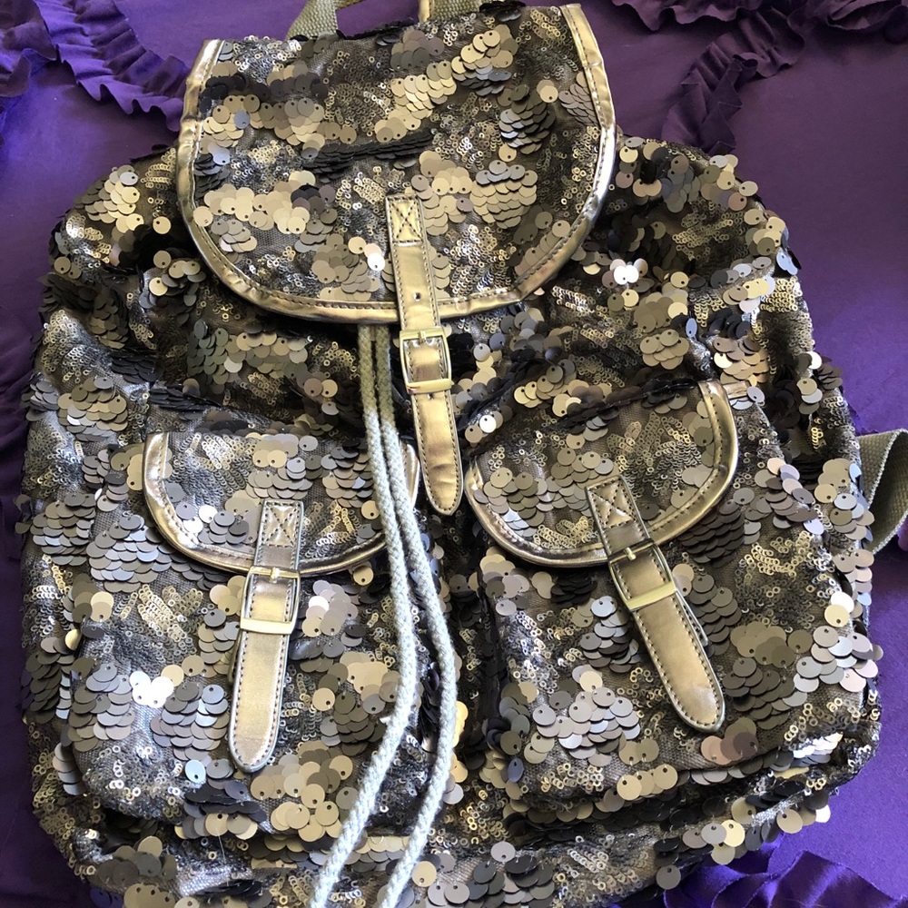 Platinum Sparkle Backpack